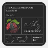 Apothecary Mulberry Label (Voorkant)