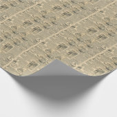 Apothecary  Newspapier Ads Cadeaupapier (Hoek)