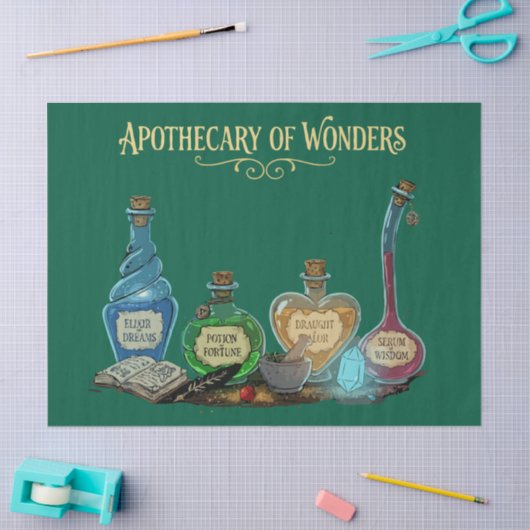 Apothecary of Wonders | Magical Fantasy Tissuepapier (Craft)