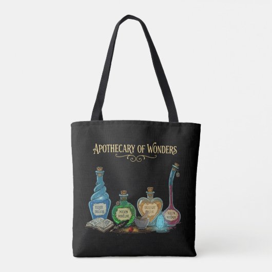 Apothecary of Wonders | Magical Fantasy   Tote Bag (Achterkant)