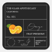 Apothecary Oranje Label (Voorkant)