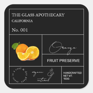 Apothecary Oranje Label