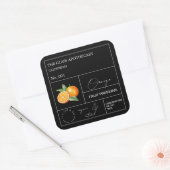 Apothecary Oranje Label (Envelop)