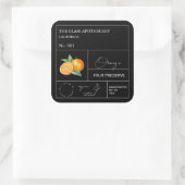 Apothecary Oranje Label (Tas)