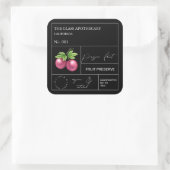 Apothecary Passion Fruit Label (Tas)
