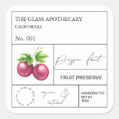 Apothecary Passion Fruit Label (Voorkant)