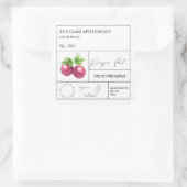 Apothecary Passion Fruit Label (Tas)