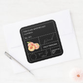 Apothecary Peach Label (Envelop)