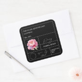 Apothecary Peony Label (Envelop)