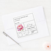 Apothecary Peony Label (Envelop)