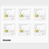 Apothecary Pineapple Infused Honey Label (Vel)