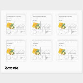 Apothecary Pineapple Infused Honey Label (Vel)