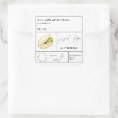 Apothecary Pistachio Label (Tas)