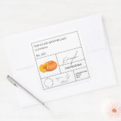 Apothecary Pumpkin Label (Envelop)