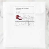 Apothecary Red Onion Label (Tas)