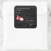 Apothecary Red Onion Label (Tas)