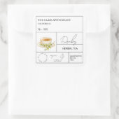 Apothecary Rooibos Herbal Tea  Label (Tas)