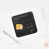 Apothecary Roos Infused Honey Label (Envelop)