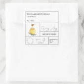 Apothecary Rosemary Infused Honey Label (Tas)