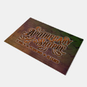 Apothecary Shoppe Halloween Gothic Sign Deurmat (Schuin)