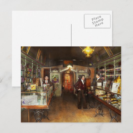 Apothecary - Spell books and Potions 1913 Briefkaart (Voorkant / Achterkant)