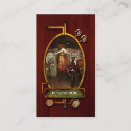 Apothecary - Spell books and Potions 1913 Visitekaartje (Voorkant)