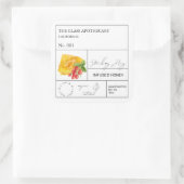 Apothecary Strawberry Infused Honey Label (Tas)
