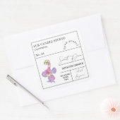 Apothecary Sweet Pea Geurkaars Label (Envelop)