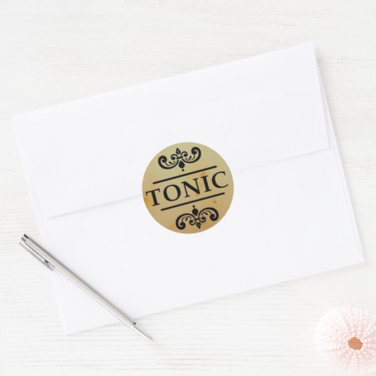  Apothecary tonic fles Halloween Stickers (Envelop)