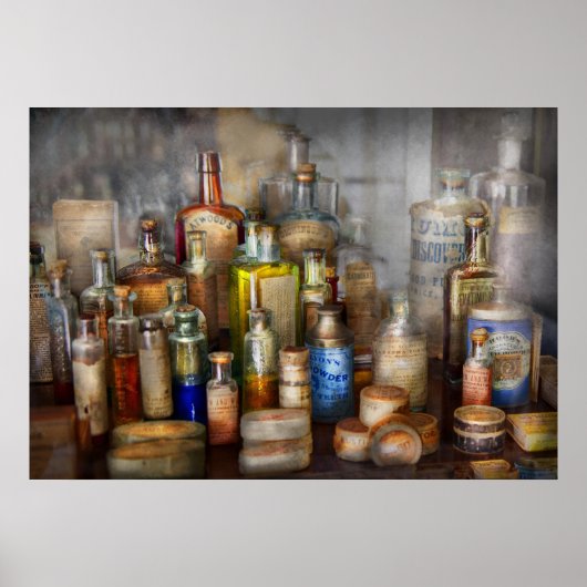 Apothecary - Voor al je Aches en Pains Poster (Voorkant)