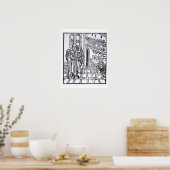 Apothecary's shop uit de pub "Das Buch der Cirugia Poster (Keuken)