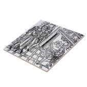 Apothecary's shop uit de pub "Das Buch der Cirugia Tegeltje (Zijkant)