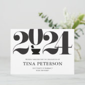 Apotheek Afstuderen aankondiging (Staand voorkant)