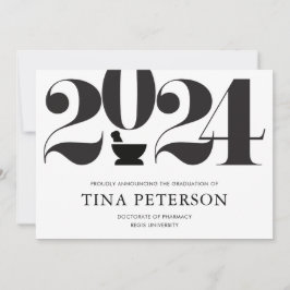 Apotheek Afstuderen aankondiging