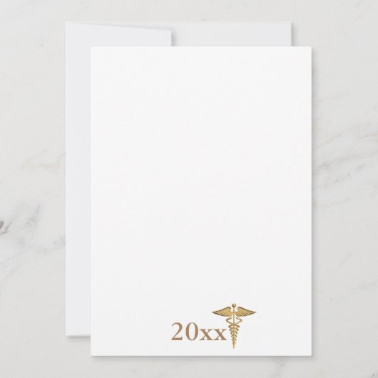 Apotheek Afstuderen Krant College Uniek Kaart (Achterkant)