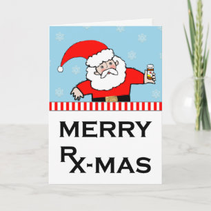 Apotheek Apotheker Vakantie Kerstkaarten Feestdagen Kaart