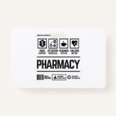 apotheek badge (Voorkant)