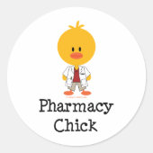 Apotheek Chick Stickers (Voorkant)