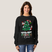 Apotheek Crew Kerst Pillen Sneeuwman Rendier San Trui (Voorkant volledig)