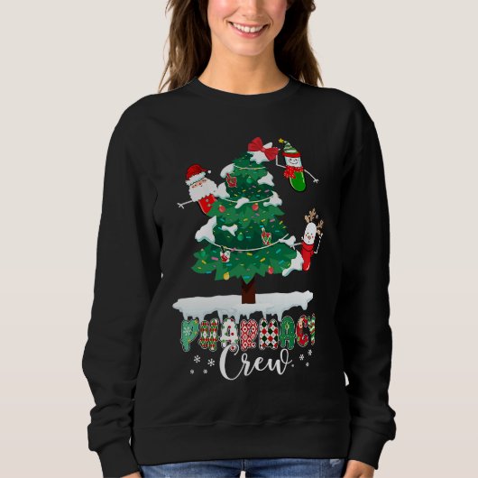 Apotheek Crew Kerst Pillen Sneeuwman Rendier San Trui (Voorkant)