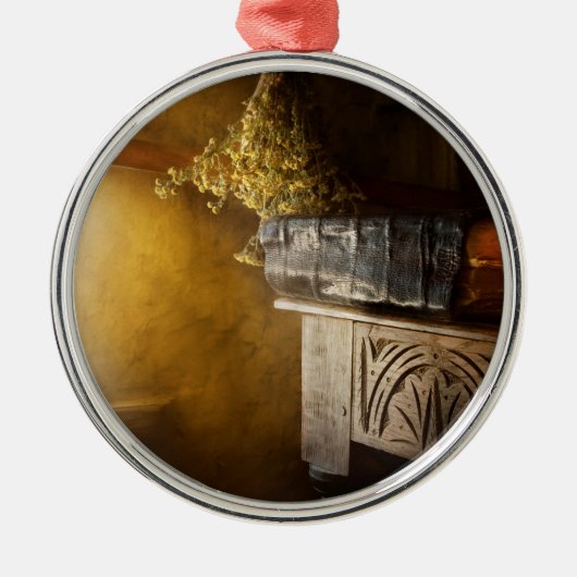 Apotheek - De apotheker Metalen Ornament (Voorkant)
