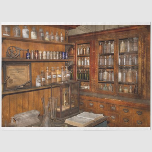 Apotheek - De handel in geneesmiddelen Tissuepapier (Voorkant)