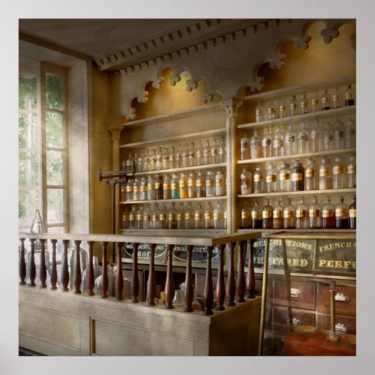 Apotheek - De hoek apotheek Poster (Voorkant)