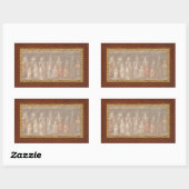 Apotheek - De scheikunde set Rechthoekige Sticker (Vel)
