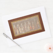 Apotheek - De scheikunde set Rechthoekige Sticker (Envelop)