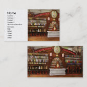 Apotheek - Flavor Kings 1876 Visitekaartje (Voorkant / Achterkant)