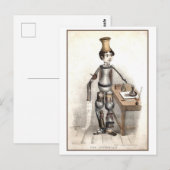  apotheek gemaakt van medicijnflessen briefkaart (Voorkant / Achterkant)