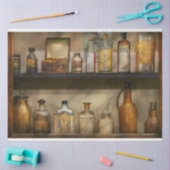 Apotheek - Geneesmiddelen uit het verleden Tissuepapier (Craft)