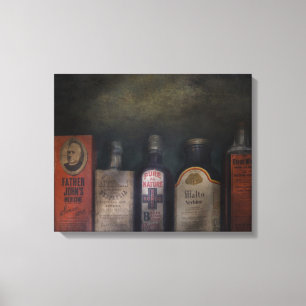Apotheek - Goed gevoel medicijn Canvas Afdruk