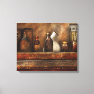 Apotheek - Heb een laxeermiddel nodig Canvas Afdruk